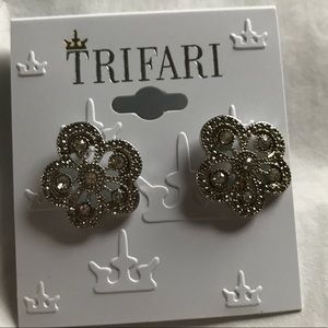 Gorgeous silver stud earrings!